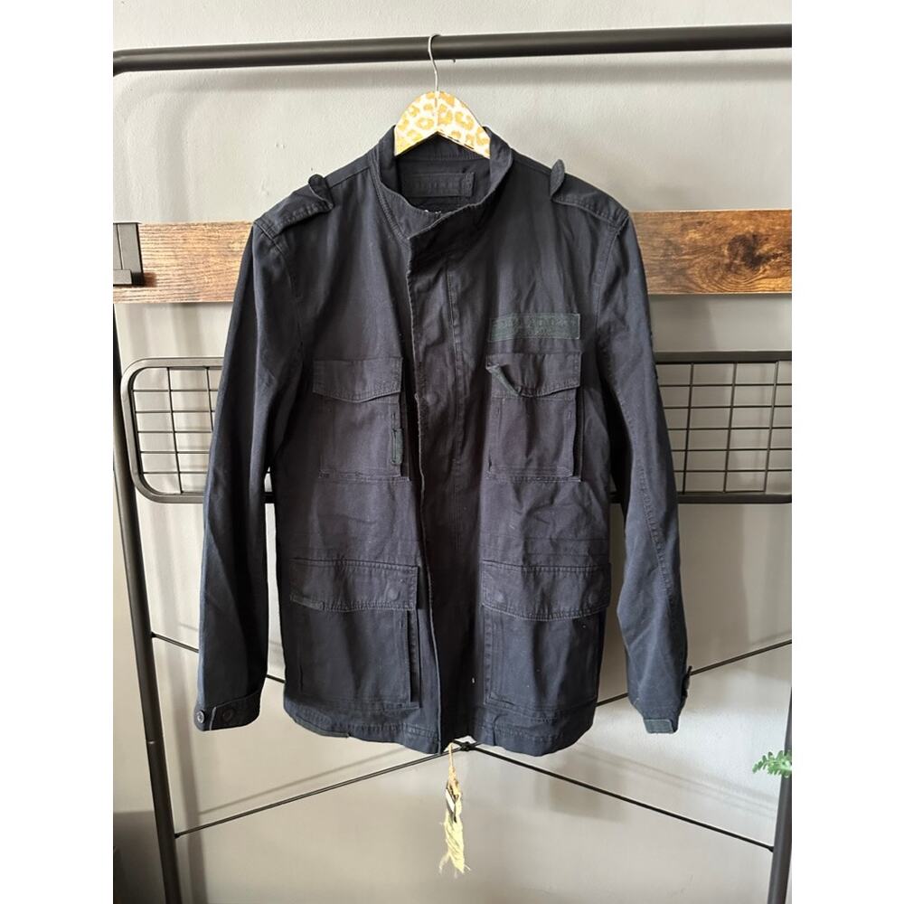 White Owl Men's Navy Shacket | Size Small